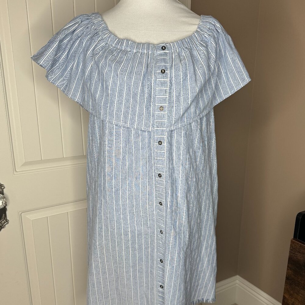 NWOT ungee Size L Above the Knee Strapless Dress